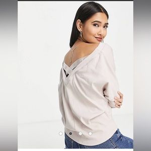 River Island size 6 US Womens (or size 10UK)lounge top strappy back